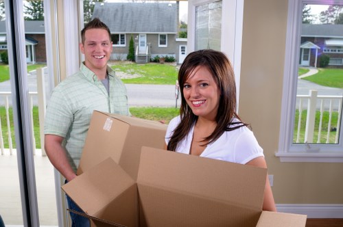 Local removals team planning a move in Kensington with careful access considerations