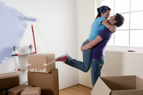 Donation-ready furniture and reusable items prepared for charity partnership
