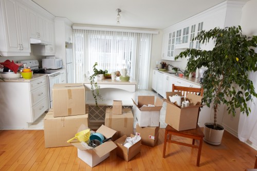 Careful removal service for flats and townhouses in Kensington with stair access