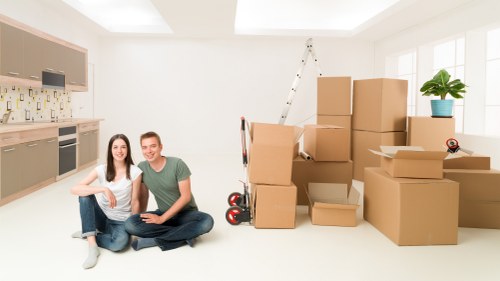 Furniture and valuables being handled safely as part of removals in Kensington