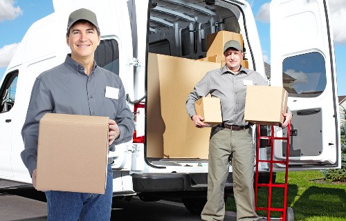 Storage-ready household items organised for short-term or long-term keeping in Kensington