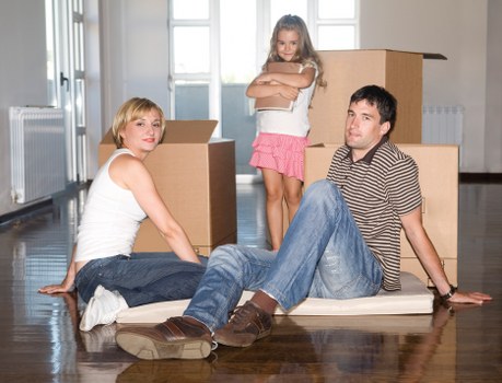 Van access for a property move in Kensington